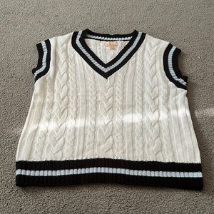 safe & oak sweater vest